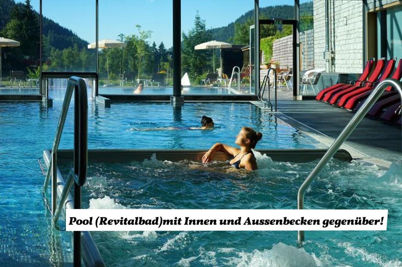 C4 Albmatte-Fewo Sauna, Hallenbad Aussenbecken Massagen Nebenan Menzenschwand-Hinterdorf 外观 照片